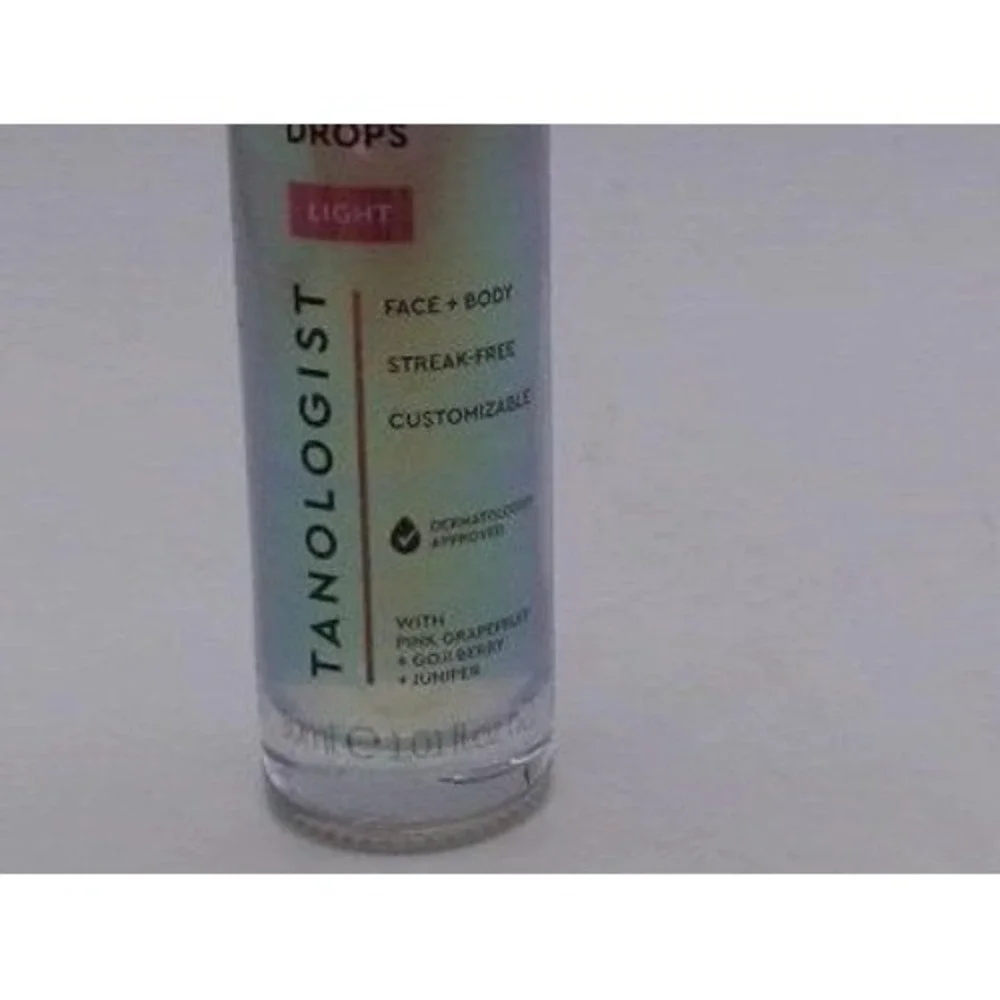Tanologist Sunless Tanning Drops - Light, 1 Fl Oz, BRAND NEW